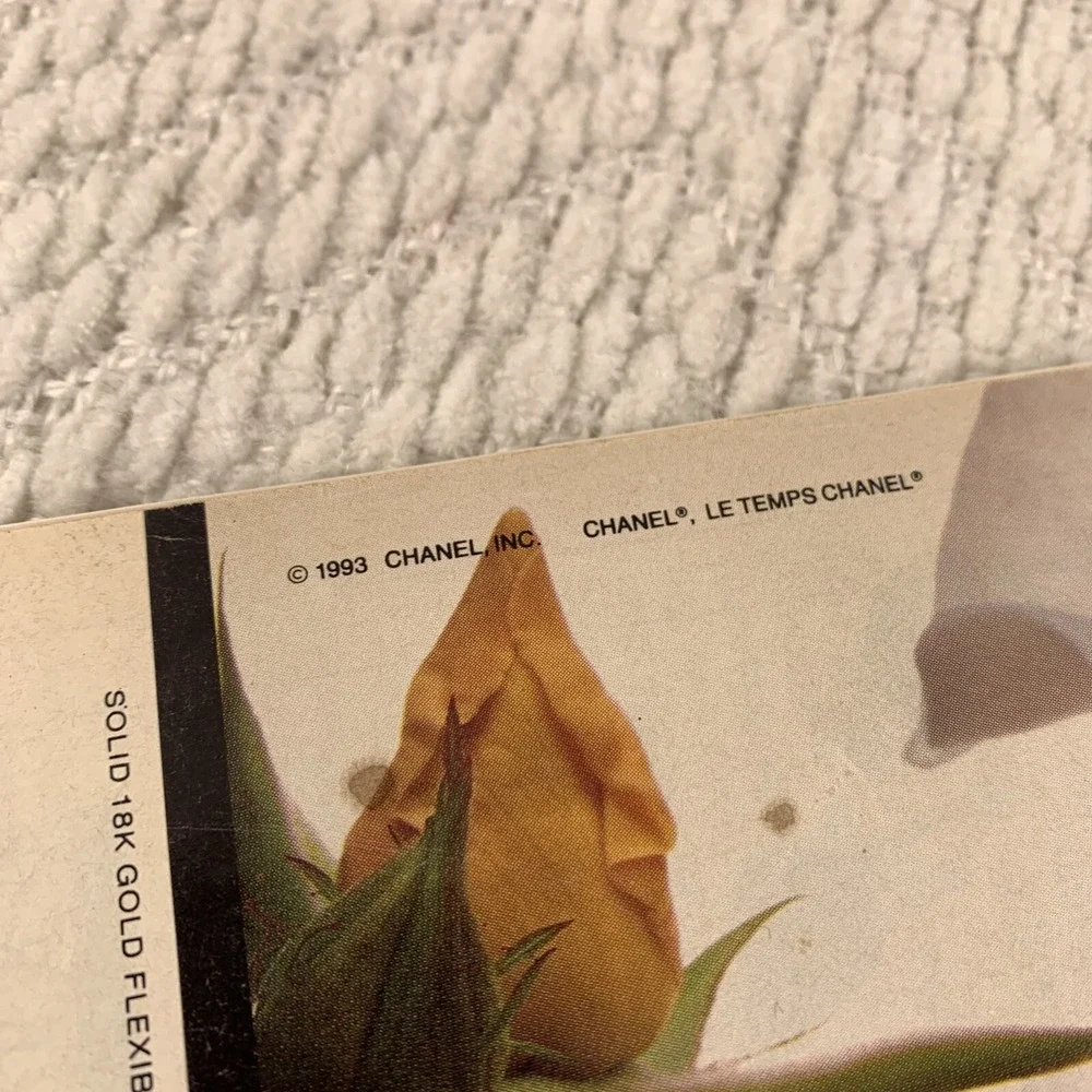 Cats at The National Theatre December 1993 Playbill‎ W/ Ticket Vintage Chanel Ad